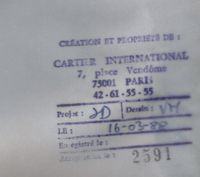 Cartier 1-2021 001 Stempel